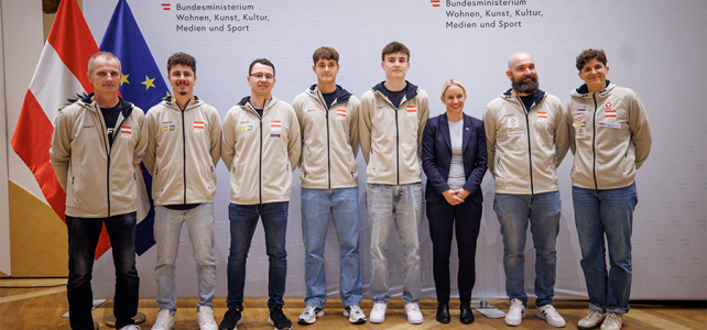 Verabschiedung des Deaflympics-Teams 2025 im Bundesministerium Verabschiedung des Deaflympics-Teams 2025 im Bundesministerium